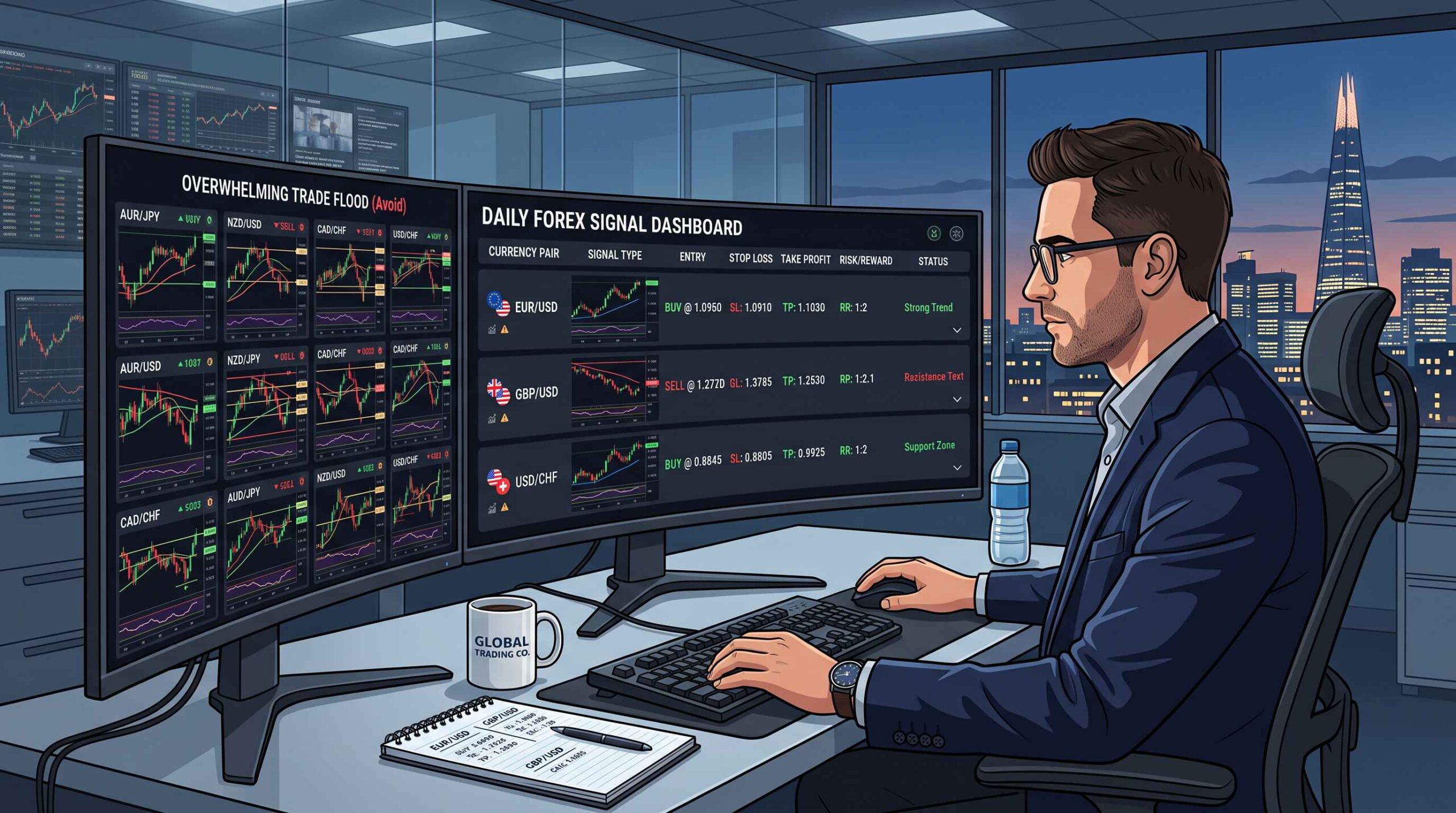 How Many Forex Signals Should You Get Per Day?